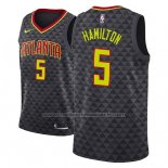 Maillot Atlanta Hawks Daniel Hamilton #5 Icon 2018 Noir