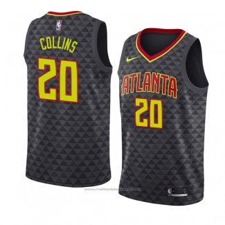 Maillot Atlanta Hawks John Collins #20 Icon 2018-19 Noir