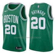 Maillot Boston Celtics Gordon Hayward #20 2017-18 Vert