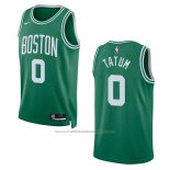 Maillot Boston Celtics Jayson Tatum #0 Icon 2022-23 Vert