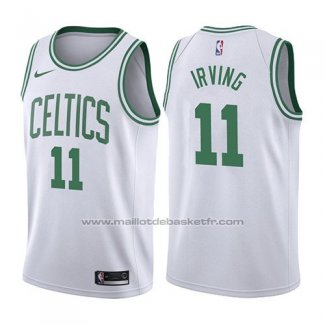 Maillot Boston Celtics Kyrie Irving #11 2017-18 Blanc