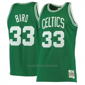 Maillot Boston Celtics Larry Bird #33 Mitchell & Ness 1985-86 Vert