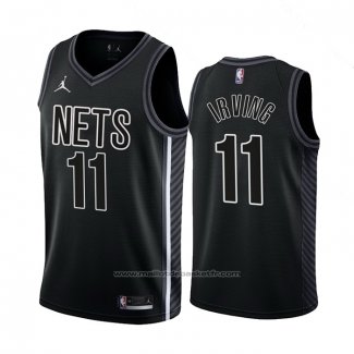 Maillot Brooklyn Nets Kyrie Irving #11 Statement 2022-23 Noir