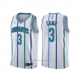 Maillot Charlotte Hornets Jeremy Lamb #3 Classic Blanc