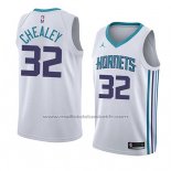 Maillot Charlotte Hornets Joe Chealey #32 Association 2018 Blanc