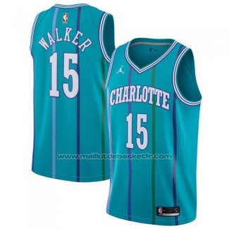 Maillot Charlotte Hornets Kemba Walker #15 2017-18 Vert