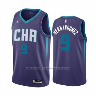 Maillot Charlotte Hornets Willy Hernangomez #9 Statement Edition Volet