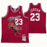 Maillot Chicago Bulls Michael Jordan #23 Juic Wrld X BR Rouge