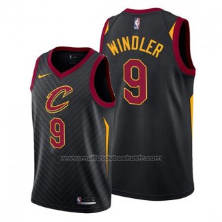 Maillot Cleveland Cavaliers Dylan Windler #9 Statement 2019-20 Noir