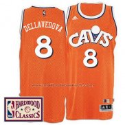Maillot Cleveland Cavaliers Matthew Dellavedova #8 Retro Orange