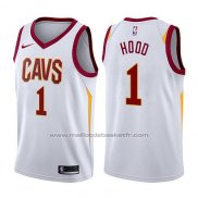 Maillot Cleveland Cavaliers Rodney Hood #1 Association 2017-18 Blanc