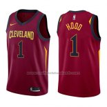 Maillot Cleveland Cavaliers Rodney Hood #1 Icon 2017-18 Rouge