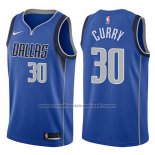 Maillot Dallas Mavericks Seth Curry #30 Icon 2017-18 Bleu