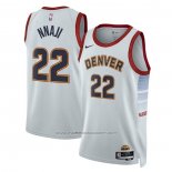 Maillot Denver Nuggets Zeke Nnaji #22 Ville 2022-23 Blanc