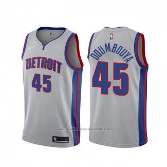 Maillot Detroit Pistons Sekou Doumbouya #45 Statement 2019-20 Gris