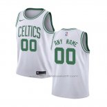 Maillot Enfant Boston Celtics Personnalise 17-18 Blanc