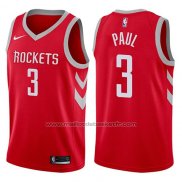 Maillot Enfant Houston Rockets Chris Paul #3 2017-18 Rouge