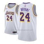 Maillot Enfant Los Angeles Lakers Kobe Bryant #24 Association 2018-19 Blanc