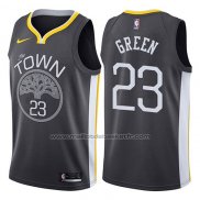 Maillot Golden State Warriors Draymond Green #23 Statement 2017-18 Noir