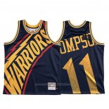 Maillot Golden State Warriors Klay Thompson #11 Mitchell & Ness Big Face Bleu