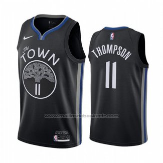 Maillot Golden State Warriors Klay Thompson #11 Ville Noir