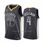 Maillot Golden State Warriors Omari Spellman #4 Ville Noir