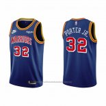 Maillot Golden State Warriors Otto Porter Jr. #32 75th Anniversary Bleu