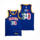 Maillot Golden State Warriors Stephen Curry #30 Classic Royal Special Mexico Edition Bleu