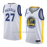 Maillot Golden State Warriors Zaza Pachulia #27 Association 2018 Blanc