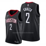 Maillot Houston Rockets Chris Chiozza #2 Statement Noir