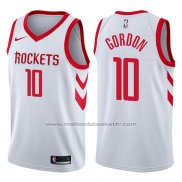 Maillot Houston Rockets Eric Gordon #10 Swingman Association 2017-18 Blanc