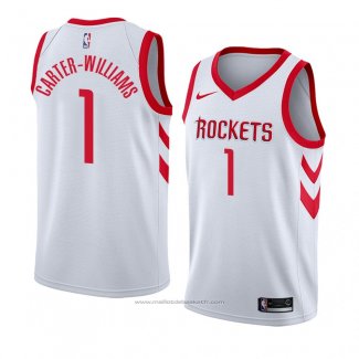 Maillot Houston Rockets Michael Carter Williams #1 Association 2017-18 Blanc