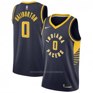 Maillot Indiana Pacers Tyrese Haliburton #0 Icon 2022-23 Bleu