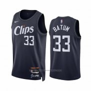 Maillot Los Angeles Clippers Nicolas Batum #33 Ville 2023-24 Bleu