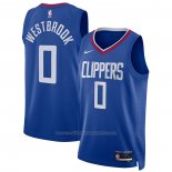 Maillot Los Angeles Clippers Russell Westbrook #0 Icon 2022-23 Bleu