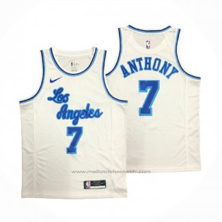 Maillot Los Angeles Lakers Carmelo Anthony #7 Classic 2019-20 Blanc