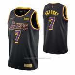 Maillot Los Angeles Lakers Carmelo Anthony #7 Earned Noir