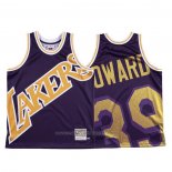 Maillot Los Angeles Lakers Dwight Howard #39 Mitchell & Ness Big Face Volet