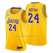 Maillot Los Angeles Lakers Kobe Bryant #24 Icon 2018-19 Jaune