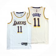 Maillot Los Angeles Lakers Kyrie Irving #11 Association Blanc