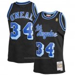 Maillot Los Angeles Lakers Shaquille O'Neal #34 Mitchell & Ness 1996-97 Bleu Noir