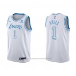 Maillot Los Angeles Lakers Trevor Ariza #1 Ville 2021-22 Blanc