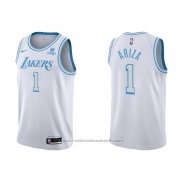 Maillot Los Angeles Lakers Trevor Ariza #1 Ville 2021-22 Blanc