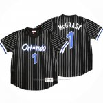 Maillot Manche Courte Orlando Magic Tracy McGrady #1 Noir