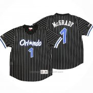 Maillot Manche Courte Orlando Magic Tracy McGrady #1 Noir