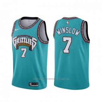 Maillot Memphis Grizzlies Justise Winslow #7 Classic Vert