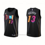 Maillot Miami Heat Bam Adebayo #13 Ville 2021-22 Noir