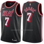 Maillot Miami Heat Goran Dragic #7 Classic 2017-18 Noir