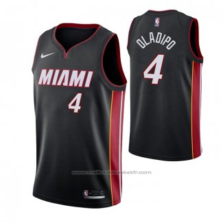 Maillot Miami Heat Victor Oladipo #4 Icon Noir