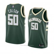 Maillot Milwaukee Bucks Bonzie Colson #50 Icon 2018 Vert